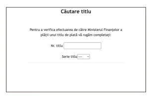 ministerul de finante Verificare despagubiri ANRP, Pentru finalizarea procesului de restituire, în natură sau prin echivalent, a imobilelor preluate în mod abuziv în perioada regimului comunist, Autoritatea Naţională pentru Restituirea Proprietăţilor (ANRP) emite în baza legii nr. 165/2013 şi a legii nr.164/2014 titluri de plată pe care Ministerul Finanţelor (MF) le achită conform prevederilor legale; Procedura de plată a acestor titluri de plată este aprobată prin Ordinul MFP nr.90/2017, cu modificările şi completările ulterioare; Plata titlurilor de plată nu se efectuează în conturile personale ale beneficiarilor, ci într-un cont de consemnări deschis la CEC Bank S.A.; Titlurile de plată sunt achitate în ordinea cronologică a emiterii acestora de către ANRP, În termen de maximum 3 zile lucrătoare CEC Bank SA va emite electronic, în mod individual, recipise de consemnare specială pentru fiecare titlu de plată în parte. MF publică pe site numărul recipisei de consemnare specială pentru fiecare titlu de plată achitat;